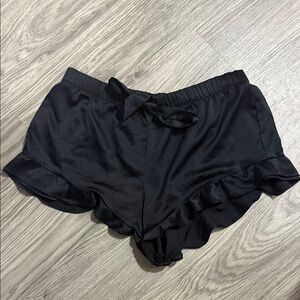 VS Black Satin Women's PJ Short